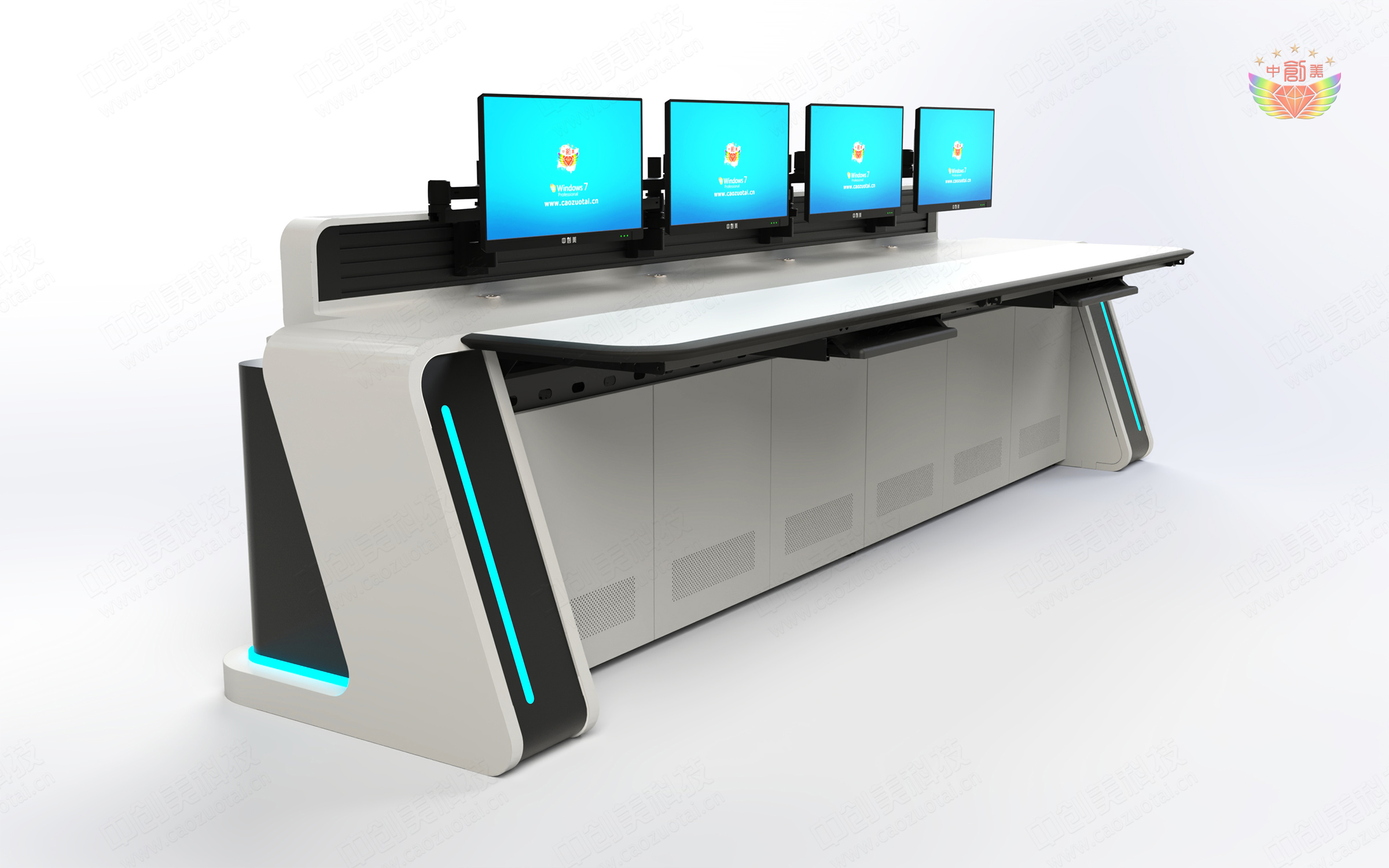 監(jiān)控操作臺圖片