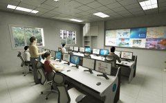 監控中心與監控操作臺線纜如何連接？